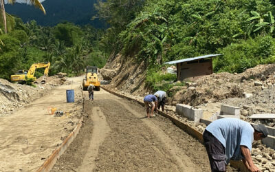 Concreting of FMR at Brgy. Lomuyon – Brgy. Maligang, Sarangani Province